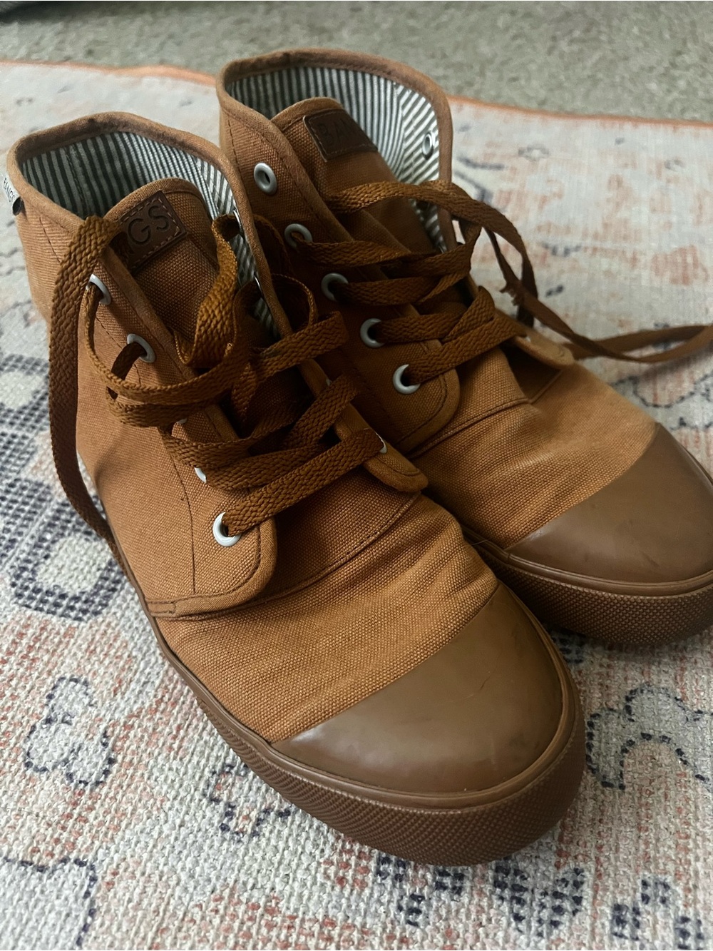 Bangs Canvas High-Top Sneakers